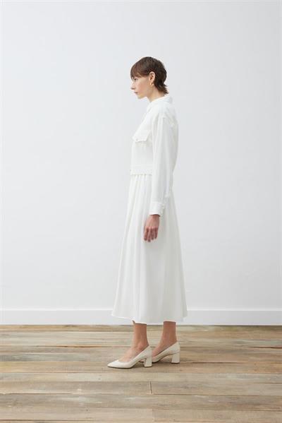 RINA CREPE CROPPED SPORTS JACKET ECRU