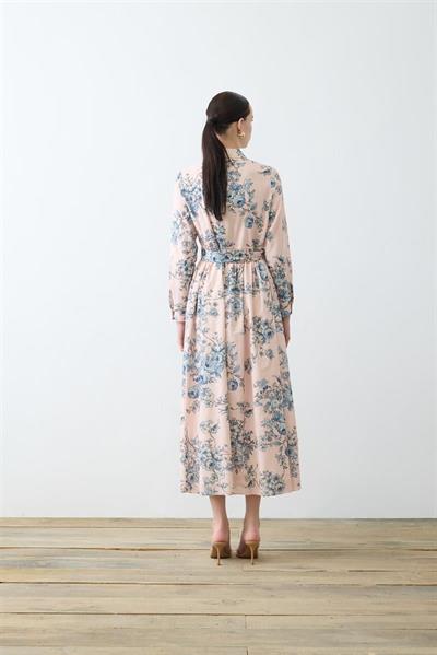 ROZA VOILE SHIRT DRESS POWDER PINK