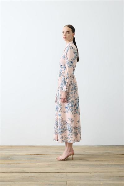 ROZA VOILE SHIRT DRESS POWDER PINK