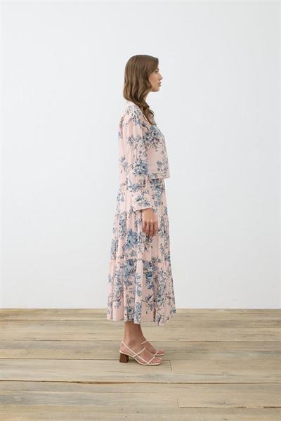 ROZA VOILE SKIRT SET POWDER PINK