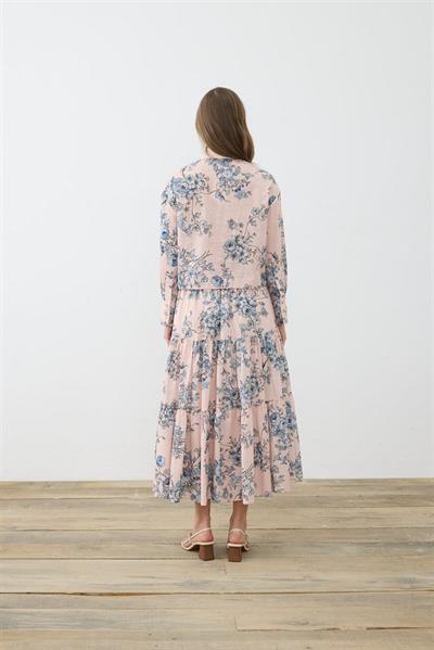 ROZA VOILE SKIRT SET POWDER PINK