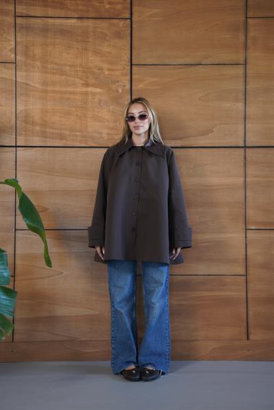 Arya Trench - Kahverengi