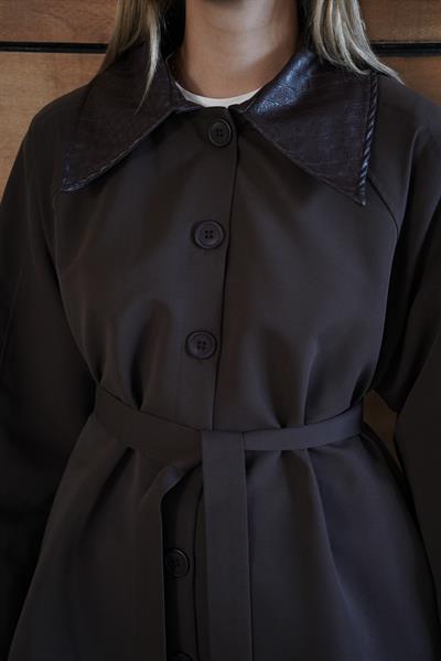 Arya Trench - Kahverengi