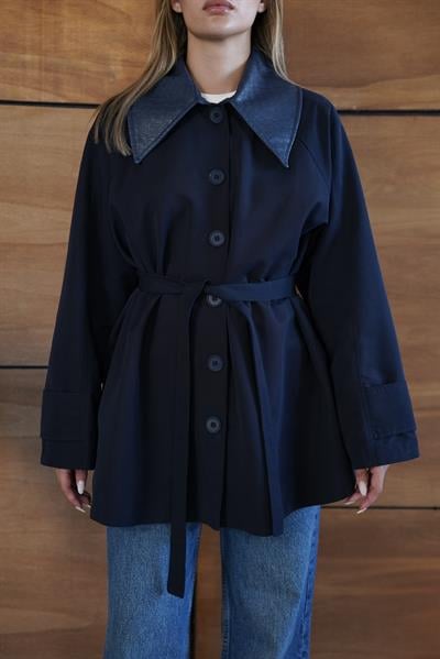Arya Trench - Lacivert