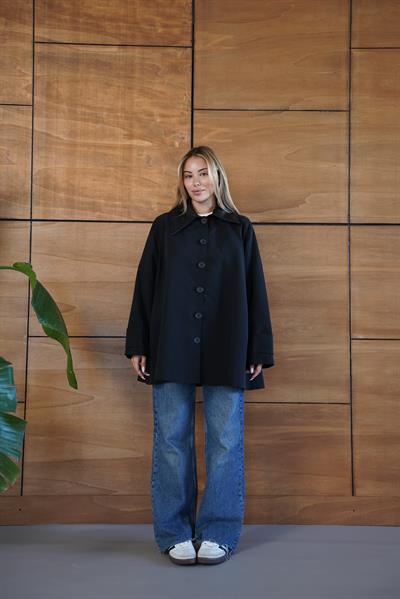 Arya Trench - Siyah