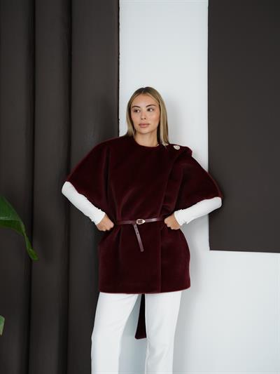Fionna Yelek - Bordo