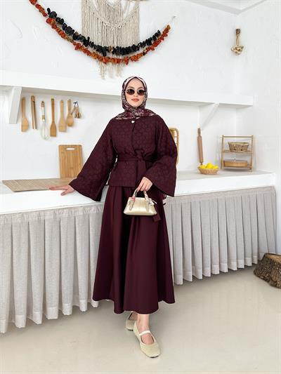 Fiorella Alt-Üst Takım - Bordo