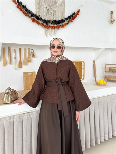 Fiorella Alt-Üst Takım - Kahverengi