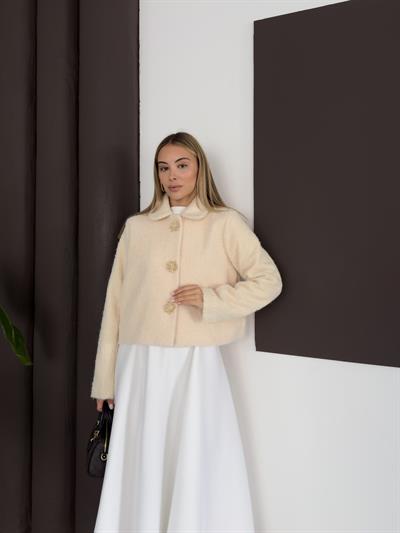Flora Ceket - Bej