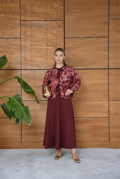 Flowe Etekli Takım - Bordo