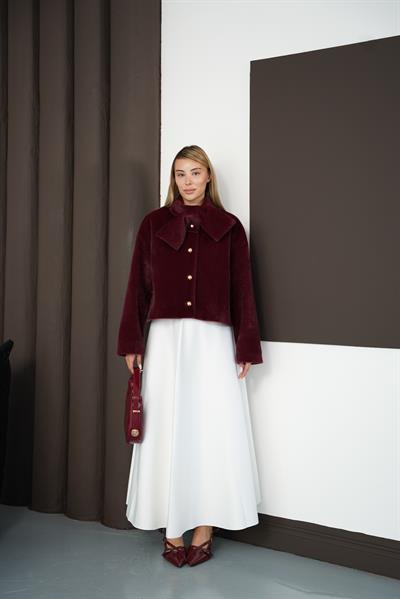 Lyra Kürk - Bordo