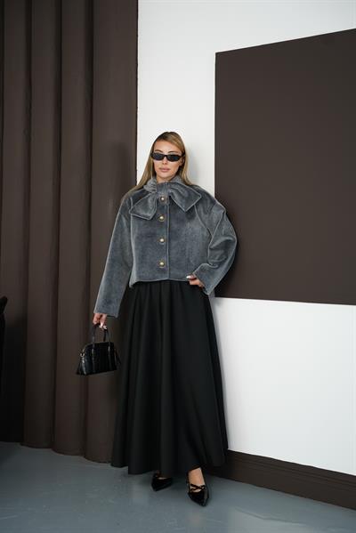 Lyra Kürk - Gri