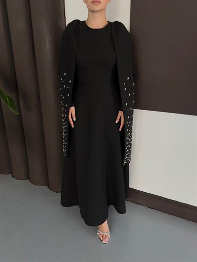 Nisva Elbise - Siyah
