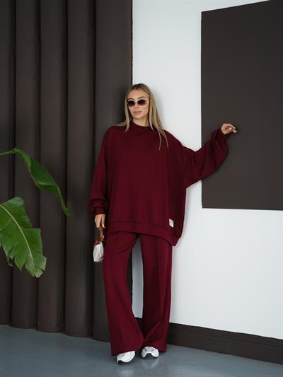 Nova Alt-Üst Takım - Bordo