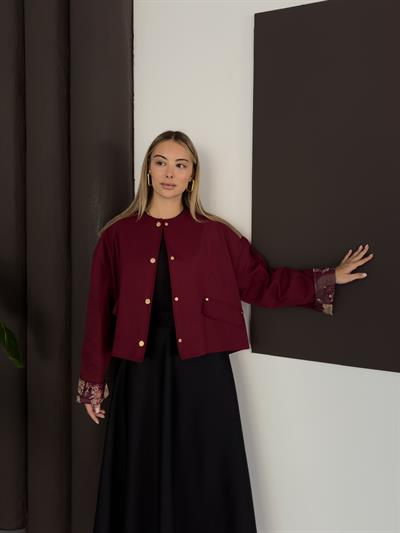 Riry Ceket - Bordo