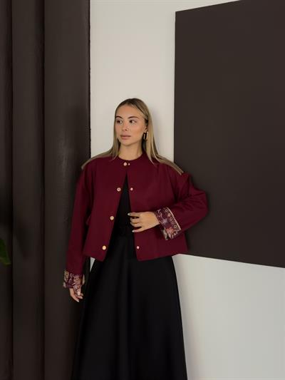 Riry Ceket - Bordo