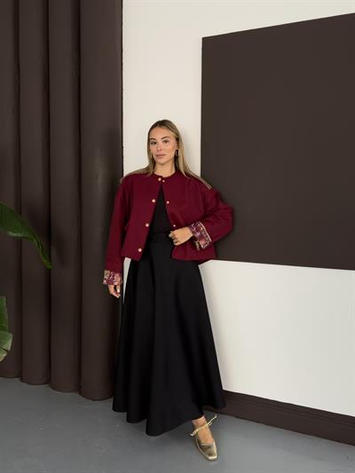 Riry Ceket - Bordo