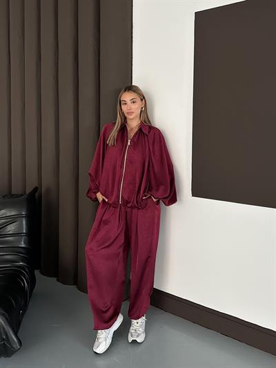 Vargas Yarasa Alt Üst Takım - Bordo