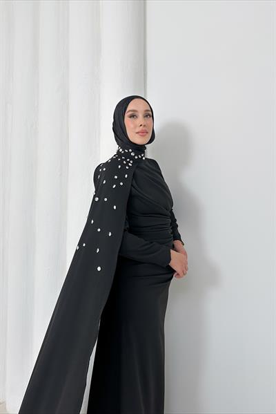 Violet Elbise - Siyah