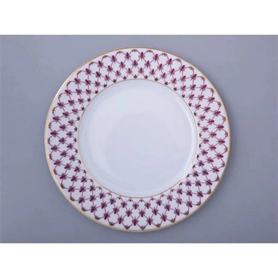 1021.D54/O Papatya Şeklinde Tabak 18x11x2cm ­Pembe