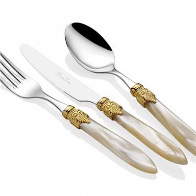 ELE ICRS4375A12GR LAURA RİNG 75 PARÇA KEMİK ÇKB SET