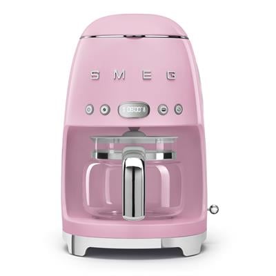 SMEG DCF02PKEU STANDART FİLTRE KAHVE MAKİNASI PEMBE