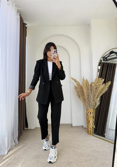 Boyfit Business Takım Siyah