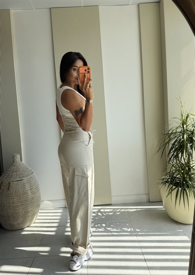 Kargo Model Korse Takım Krem