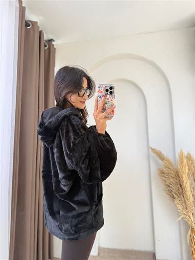 Massimo Peluş Sweat Siyah