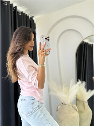 Massimo Vatkalı Tişört SoftPembe