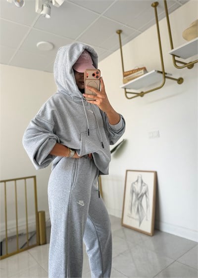 Nora Oversize Takım Gri