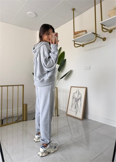 Nora Oversize Takım Gri
