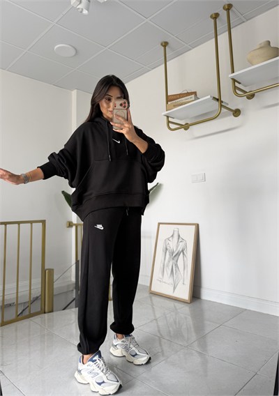 Nora Oversize Takım Siyah