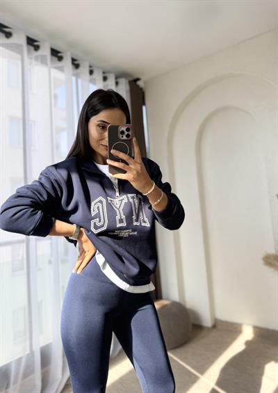 Nyc Sweatshirt Lacivert 