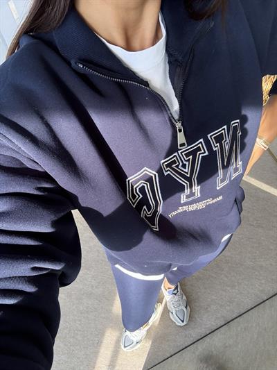 Nyc Sweatshirt Lacivert 
