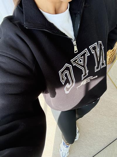 Nyc Sweatshirt Siyah