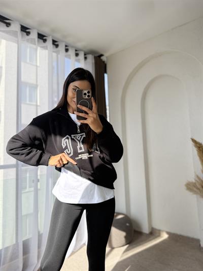 Nyc Sweatshirt Siyah