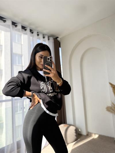 Nyc Sweatshirt Siyah