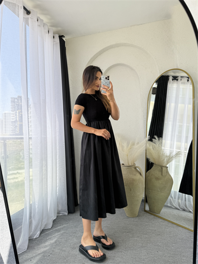 Olivya Kayıkyaka Elbise