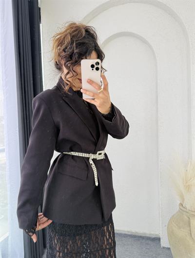 Oversize Blazer Siyah