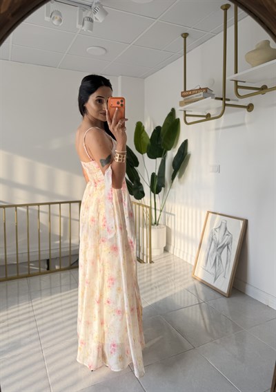 Premium Nude Elbise