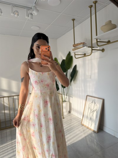 Premium Nude Elbise