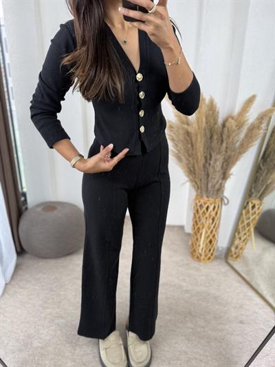 Zara Selanik Takım Siyah