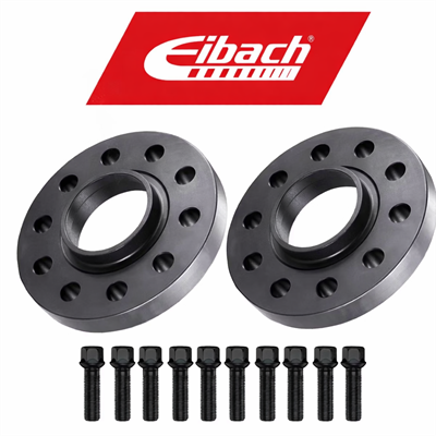 Eibach ProSpacer + Uzatılmış Bijon Seti | 2x 10 mm | Siyah | 5x112