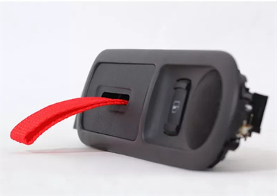 Rennline DH19 BLK.RED Kapı Çekme Kayışı Seti (Golf 4 / Bora Uyumlu)