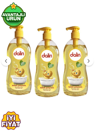 Dalin Bebek Şampuanı 700 ml *3Adet