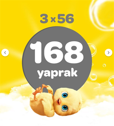 Dalin Islak Havlu 56*3 4 LÜ Paket