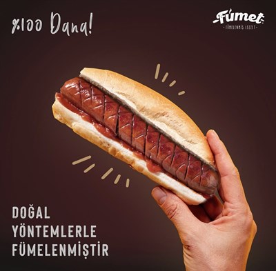Fümet Hot Dog Chedarlı Tekli Sosis 100 gr 