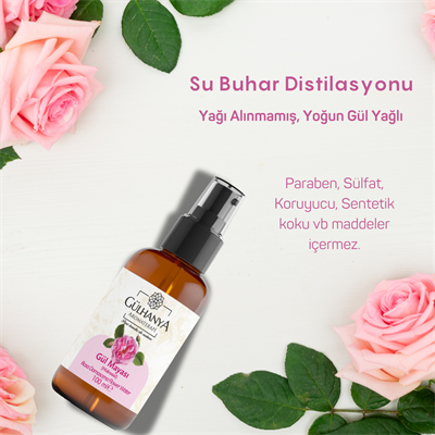 Gül Mayası 100ml (Yoğun Gül Yağlı Gül Suyu Sıkılaştırıcı, Aydınlatıcı ve Arındırıcı Tonik)
