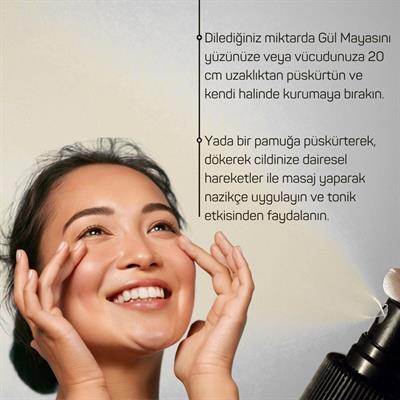 Gül Mayası 2li Set (Yoğun Gül Yağlı Gül Suyu Sıkılaştırıcı, Aydınlatıcı ve Arındırıcı Tonik)